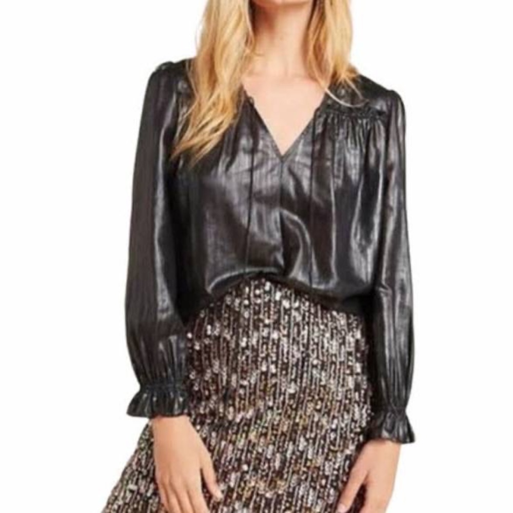 Anthropologie Current Air Bristol Blouse
